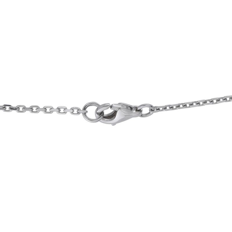 LB Exclusive 18K White Gold 0.62ct Diamond Pendant Necklace ANK-19783