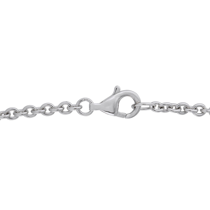 LB Exclusive 18K White Gold 1.70ct Diamond Necklace ANK-18996-1