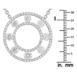LB Exclusive 18K White Gold 1.70ct Diamond Necklace ANK-18996-1