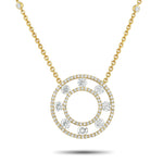 LB Exclusive 18K Yellow Gold 1.70ct Diamond Necklace ANK-18996-1-Y