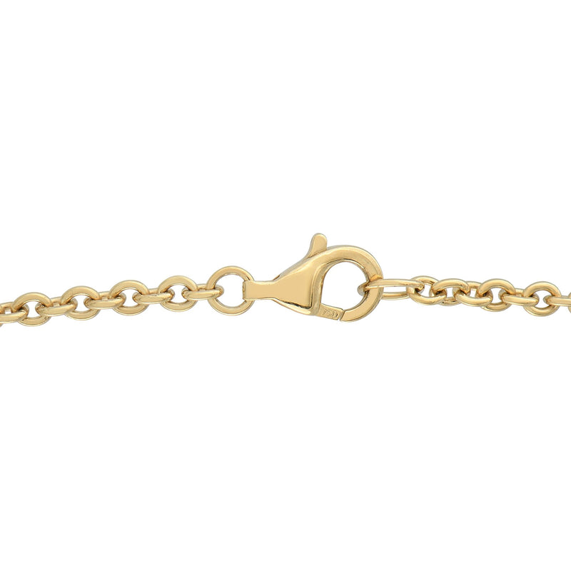 LB Exclusive 18K Yellow Gold 1.70ct Diamond Necklace ANK-18996-1-Y