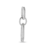 LB Exclusive 18K White Gold 3.85ct Diamond Dangle Earrings AER-19958