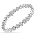 LB Exclusive 18K White Gold 9.0ct Diamond Bracelet ALB19674-1