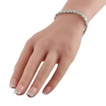 LB Exclusive 18K White Gold 9.0ct Diamond Bracelet ALB19674-1