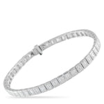 LB Exclusive 18K White Gold 7.40ct Diamond Bracelet ALB-20297-1