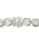 LB Exclusive 18k White Gold 8.0ct Diamond Bracelet ALB-20136-2