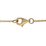 LB Exclusive 18K Yellow Gold 1.0ct Diamond Flower Necklace ANK-19121