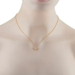 LB Exclusive 18K Yellow Gold 0.95ct Diamond Necklace ANK-20703-Y