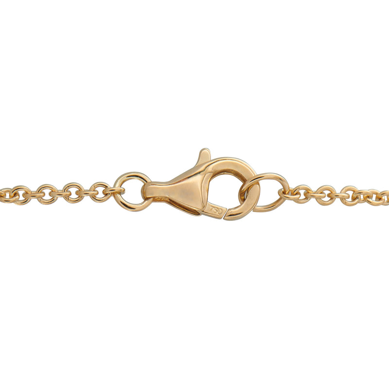 LB Exclusive 18K Yellow Gold 0.95ct Diamond Necklace ANK-20703-Y