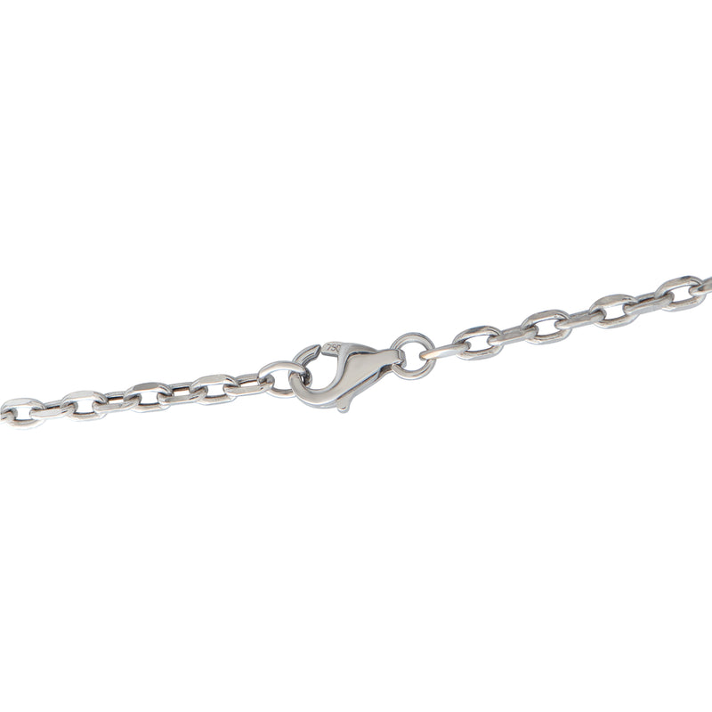LB Exclusive 18K White Gold 2.20ct Diamond Necklace ANK-19822