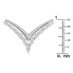LB Exclusive 18K White Gold 2.20ct Diamond Necklace ANK-19822