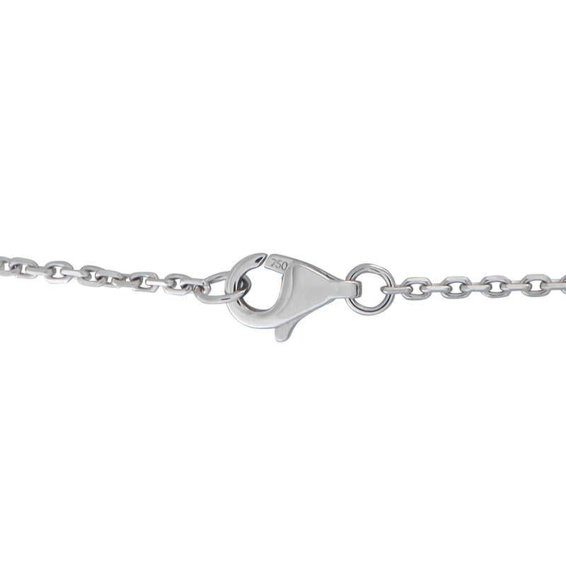 LB Exclusive 18K White Gold 1.37ct Diamond Necklace ANK-19828