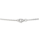 LB Exclusive 18K White Gold 1.25ct Diamond Geometric Drop Necklace ANK-19829