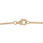 LB Exclusive 18K Yellow Gold 0.75ct Diamond Flower Necklace ANK-19121-1-Y