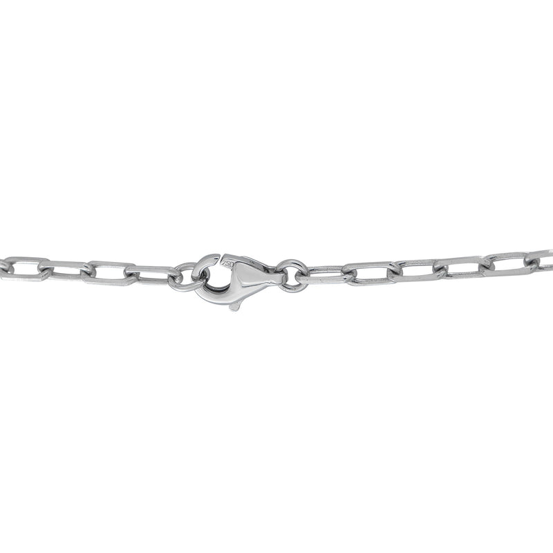 LB Exclusive 18K White Gold 1.32 ct Diamond Necklace  ANK-20016