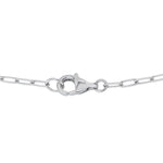 LB Exclusive 18K White Gold 0.50ct Diamond Pendant Necklace ANK-20512