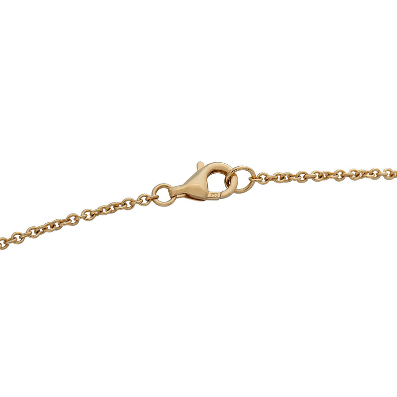 LB Exclusive 18K Yellow Gold 1.62ct Diamond Butterfly Necklace  ANK-20491-Y