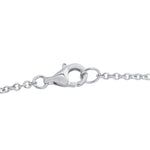 LB Exclusive 18K White Gold 1.0ct Diamond Necklace ANK-20672