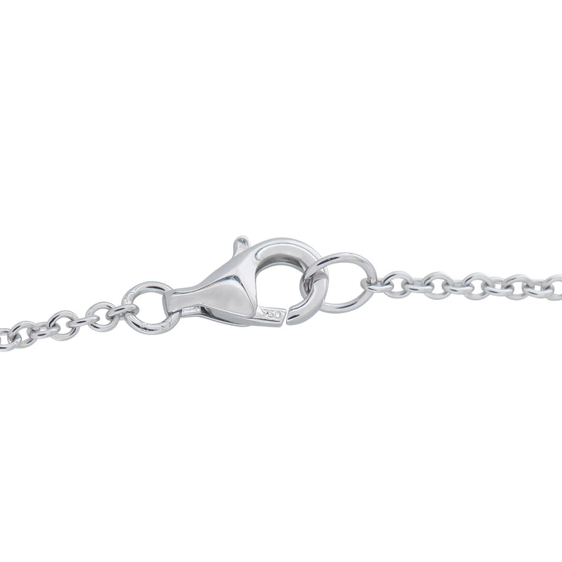 LB Exclusive 18K White Gold 1.0ct Diamond Necklace ANK-20672