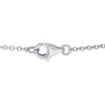 LB Exclusive 18K White Gold 2.76ct Diamond Necklace ANK-20061