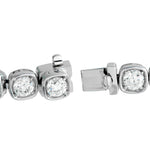 LB Exclusive 18K White Gold 13.40ct Diamond Bracelet ALB-19299-1