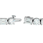 LB Exclusive 18K White Gold 19.85ct Diamond Tennis Bracelet ALB-18251