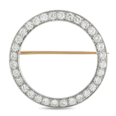 Tiffany & Co. Platinum 2.0ct Diamond Eternity Pin TI20-121525