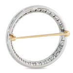 Tiffany & Co. Platinum 2.0ct Diamond Eternity Pin TI20-121525