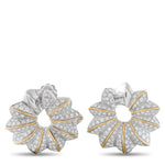 LB Exclusive Platinum 4.50ct Diamond Earrings MF36-012926