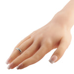 Tiffany & Co. Platinum Diamond Band Ring #5163