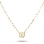 LB Exclusive 18K Yellow Gold 0.75ct Diamond Necklace ANK-20550-Y