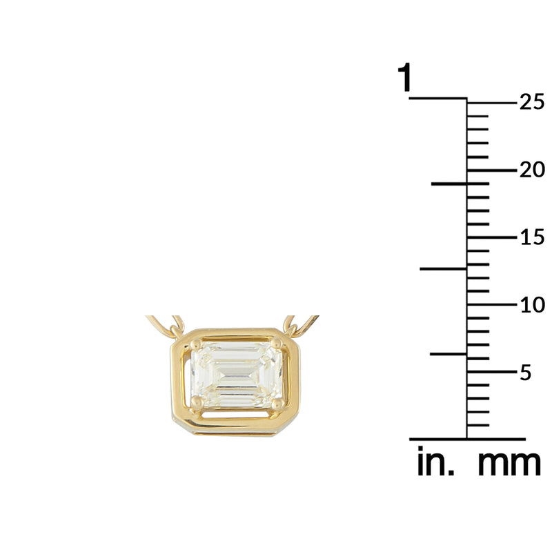 LB Exclusive 18K Yellow Gold 0.75ct Diamond Necklace ANK-20550-Y