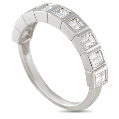 LB Exclusive 18K White Gold 1.10ct Diamond Ring ALR-19429-1