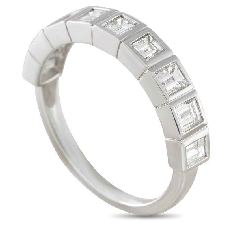 LB Exclusive 18K White Gold 1.10ct Diamond Ring ALR-19429-1