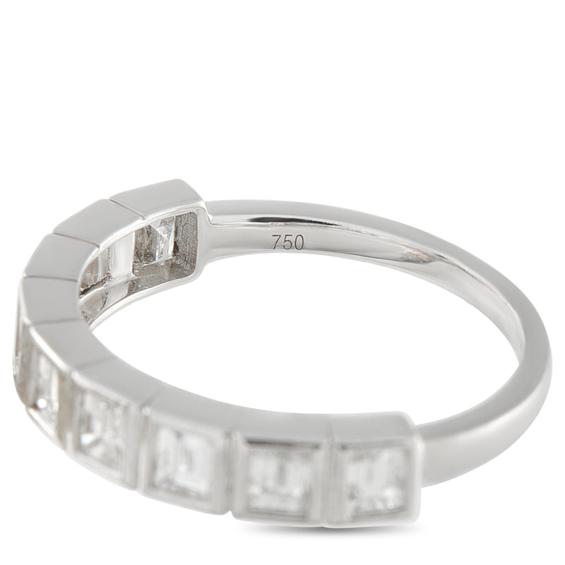 LB Exclusive 18K White Gold 1.10ct Diamond Ring ALR-19429-1
