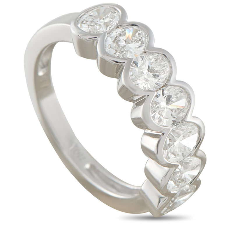 LB Exclusive 18K White Gold 1.90ct Diamond Ring ALR-20805