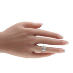 LB Exclusive 18K White Gold 1.16ct Diamond Ring ALB-19915