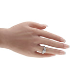 LB Exclusive 18K White Gold 2.01ct Diamond Ring ALR-20065