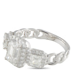 LB Exclusive 18K White Gold 2.01ct Diamond Ring ALR-20065