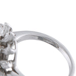 Tiffany & Co. Platinum 1.35ct Diamond and Sapphire Ring TI03-040626