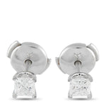 Tiffany & Co. Platinum 0.64ct Diamond Stud Earrings TI16-040726