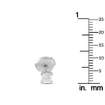 Tiffany & Co. Platinum 0.64ct Diamond Stud Earrings TI16-040726