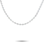 LB Exclusive 18K White Gold 13.75ct Diamond Necklace ANK-20965