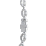 LB Exclusive 18K White Gold 13.75ct Diamond Necklace ANK-20965