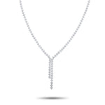 LB Exclusive 18K White Gold 31.0ct Diamond Necklace ANK-20948-1