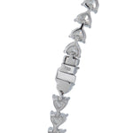 LB Exclusive 18K White Gold 31.0ct Diamond Necklace ANK-20948-1