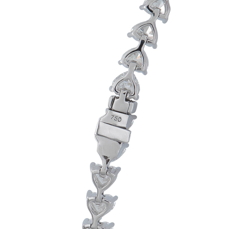 LB Exclusive 18K White Gold 31.0ct Diamond Necklace ANK-20948-1