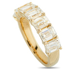 LB Exclusive 18K Yellow Gold 3.60ct Diamond Ring ALW-19103-Y
