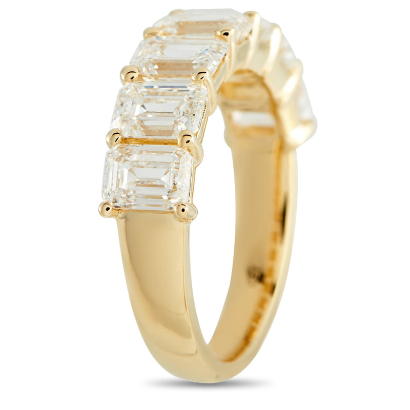 LB Exclusive 18K Yellow Gold 3.60ct Diamond Ring ALW-19103-Y
