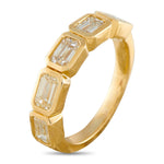 LB Exclusive 18K Yellow Gold 2.25ct Diamond Ring ALW-19643Y